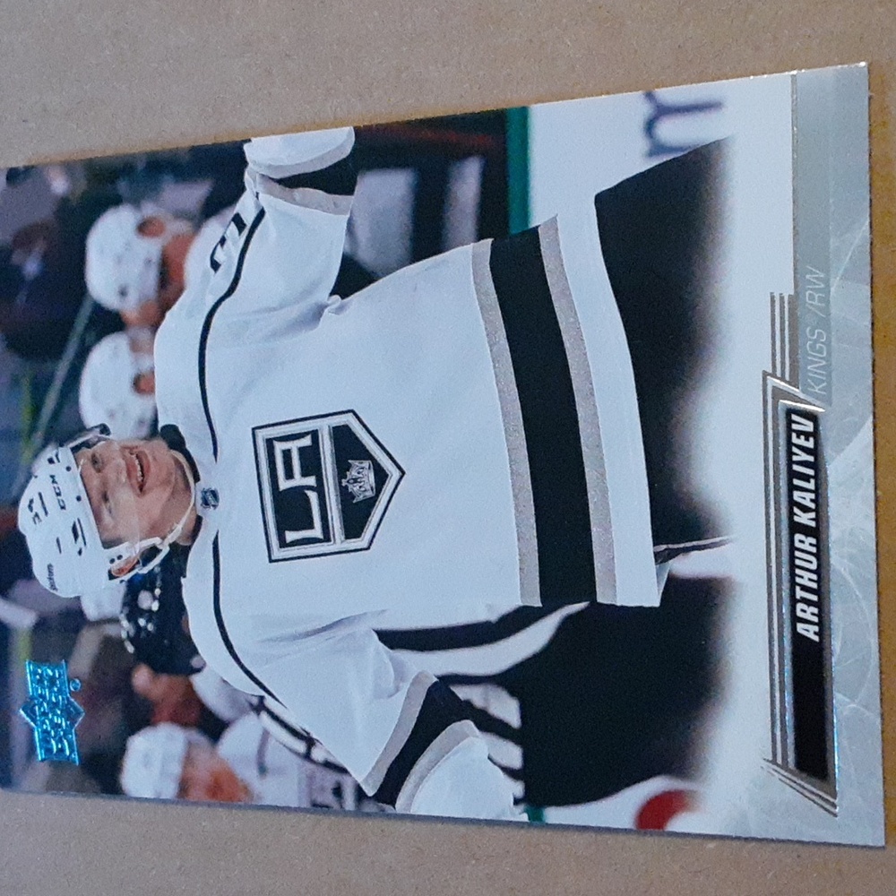 Arthur Kaliyev Kings NHL Hockey Cards